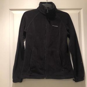 Ladies Columbia Black Fleece Jacket